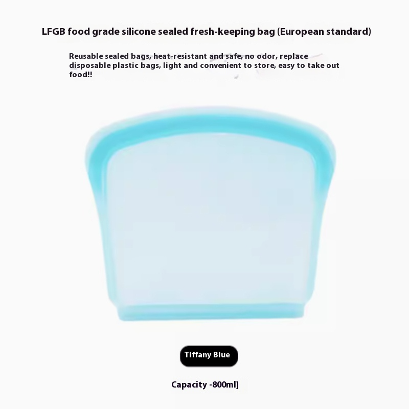 FreshSeal™ Reusable Silicone Food Storage Bags