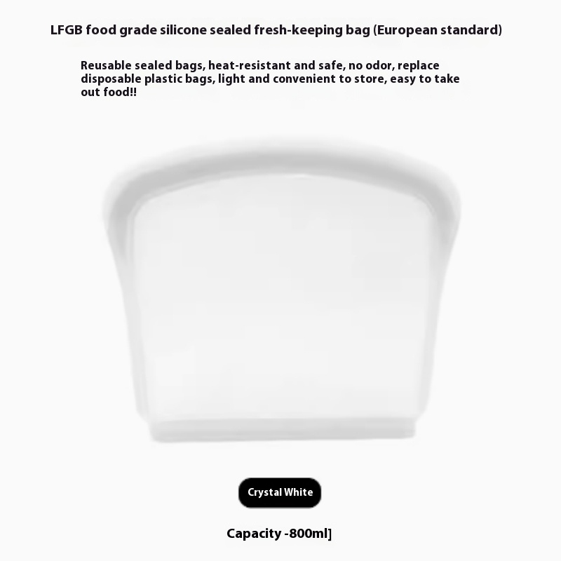FreshSeal™ Reusable Silicone Food Storage Bags
