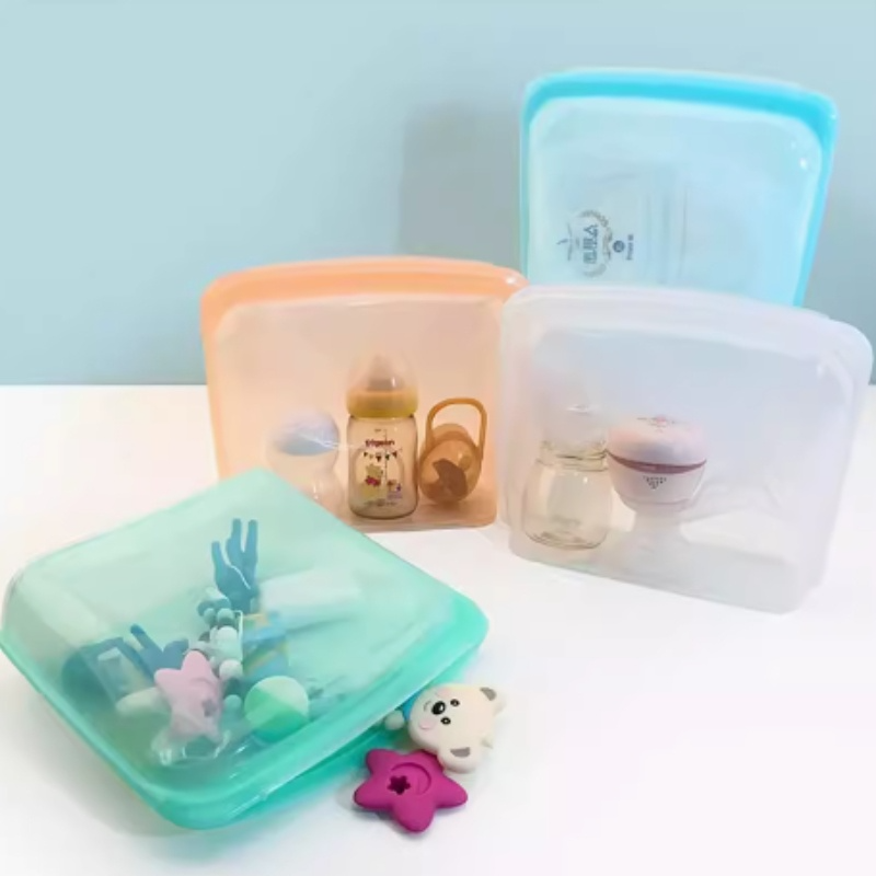 FreshSeal™ Reusable Silicone Food Storage Bags