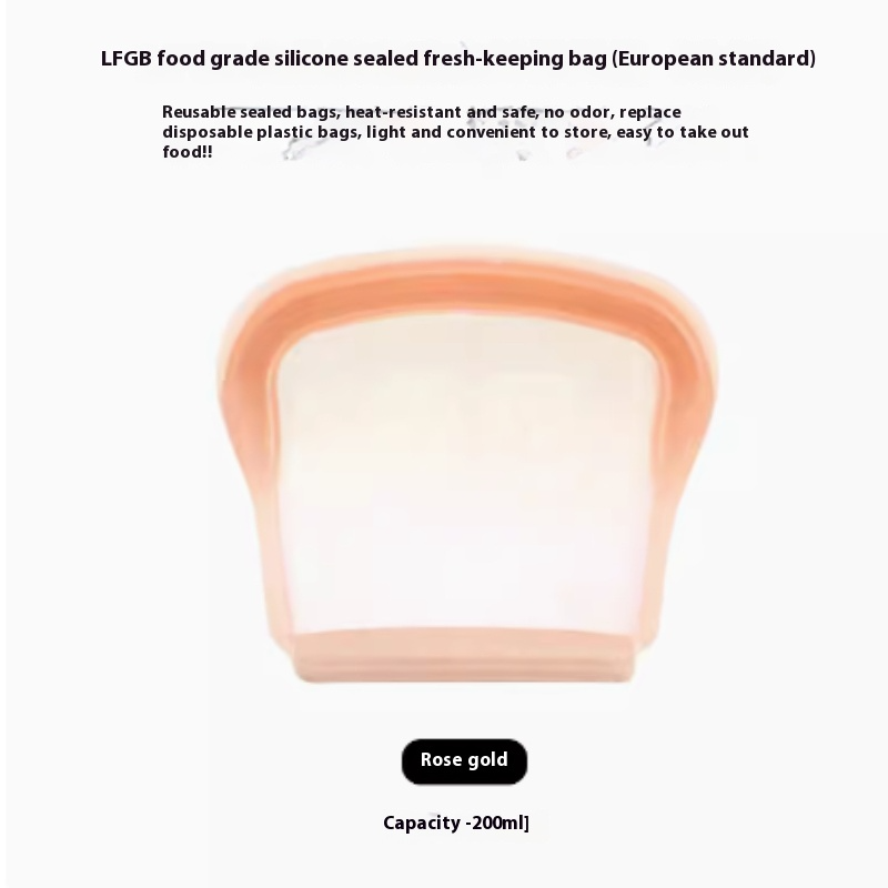 FreshSeal™ Reusable Silicone Food Storage Bags
