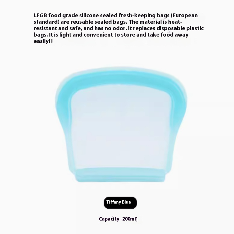 FreshSeal™ Reusable Silicone Food Storage Bags