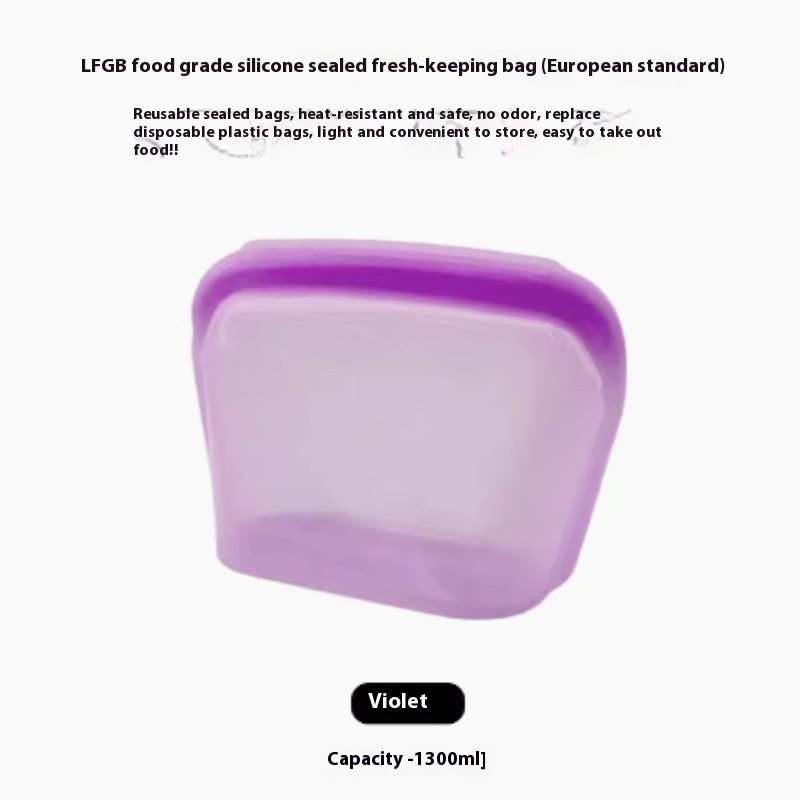 FreshSeal™ Reusable Silicone Food Storage Bags