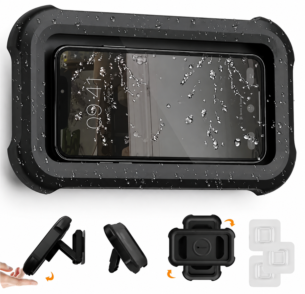 AquaGrip Waterproof Phone Stand